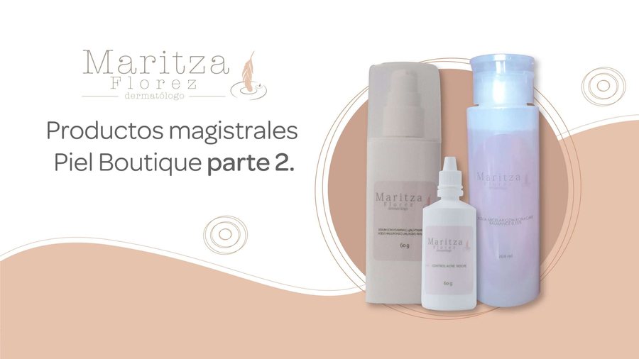 Fórmulas magistrales para acné, cabello y manchas